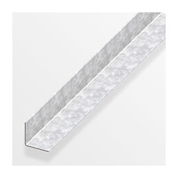 Cornière égale profilée à froid acier zingué 35.5mmx1m