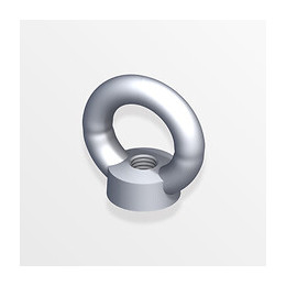 Ecrou oeillet M8 acier zingué