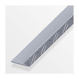 Cornière égale grain de riz aluminium brut 29.5x53.6mmx1m