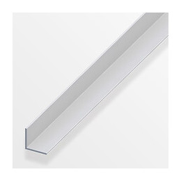 Cornière égale aluminium anodisé argent 20x20mmx2m