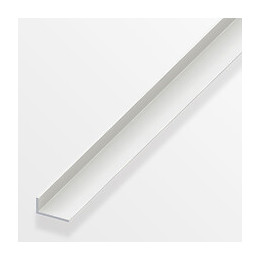 Cornière inégale PVC blanc 40x10mmx1m