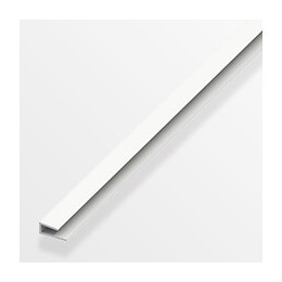 Profilé de finition 4x15mm PVC blanc 1m