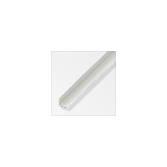 Cornière égale PVC blanc 10x10mmx1m