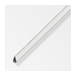 Serre-feuilles 15mm PVC blanc 1m