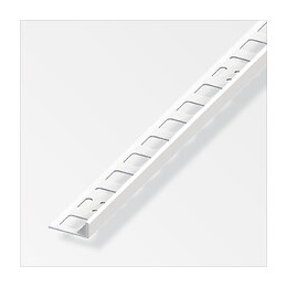 Arrêt carrelage PVC blanc 8x2.5mm