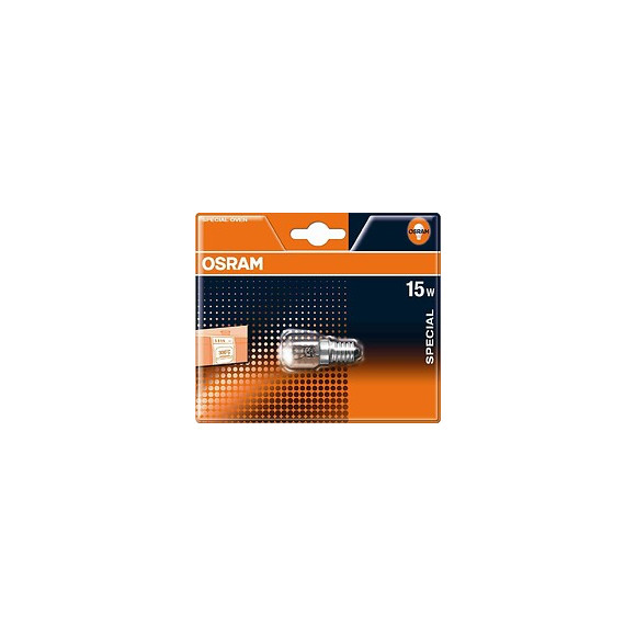 Ampoule incandescence tube four 15W. Culot E14 OSRAM