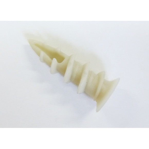 Blister 10 chevilles autoforeuses nylon 14x40mm + 10 vis