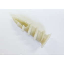 Blister de 10 chevilles autoforeuses en nylon 14x40mm