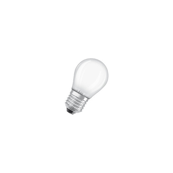 Ampoule LED Sphérique verre dépoli 2,8W 25 E27 chaud
