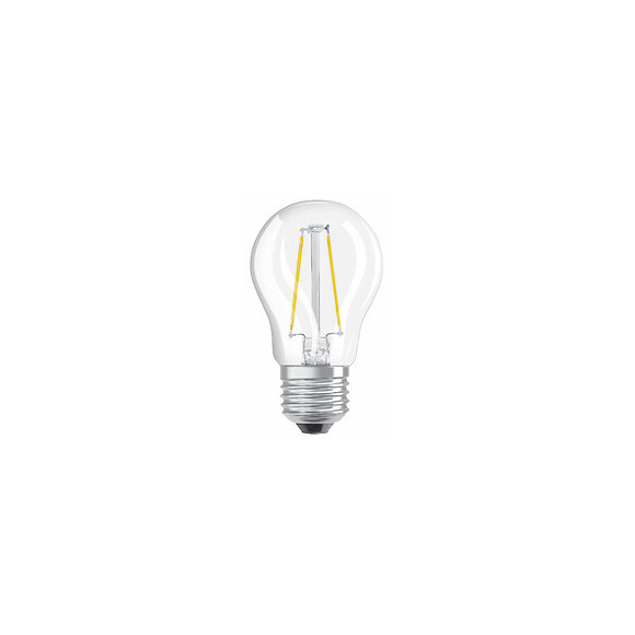 Ampoule LED Sphérique claire filament variable 4,5W 40 E27 chaud