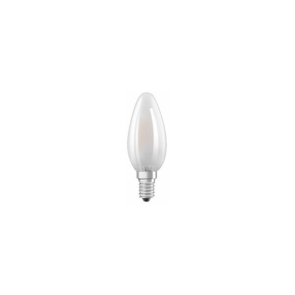 Ampoule LED Flamme verre dépoli variable 5W 60W E14 chaud