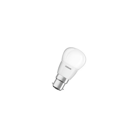 Ampoule LED Sphérique verre dépoli variable 6W 40 B22 chaud