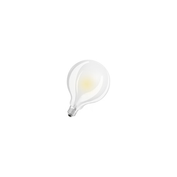 Globe 95mm LED verre dépoli 11W 100 E27 chaud