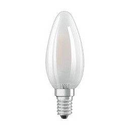Ampoule LED Flamme verre dépoli 4W 40 E14 froid