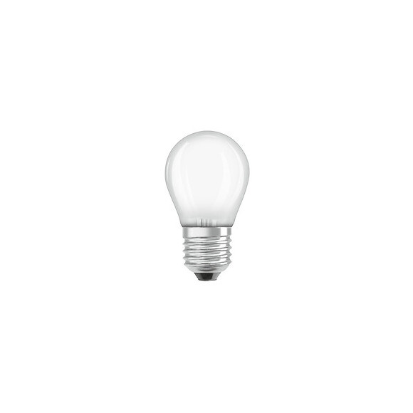 Ampoule LED Sphérique verre dépoli 2,8W 25 E27 chaud