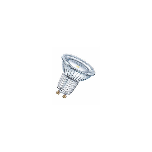 Spot PAR16 LED 120° verre 4,3W 50 GU10 chaud