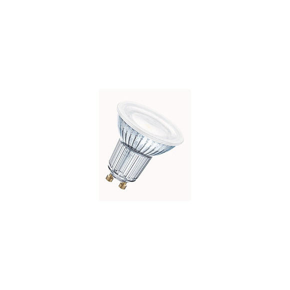Spot PAR16 LED 120° verre 6,9W 80 GU10 chaud