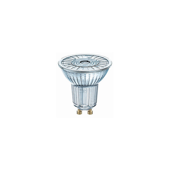 Spots PAR16 LED 36° verre variable 7,2W 80 GU10 chaud