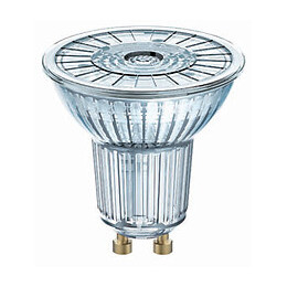 Spot PAR16 LED 36° verre 6,9W 80 GU10 chaud