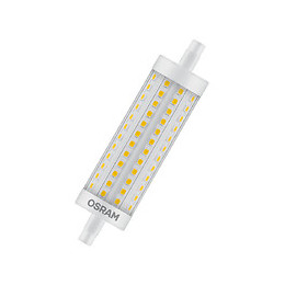 Ampoule LED Crayon 118mm 14W 125 R7S chaud