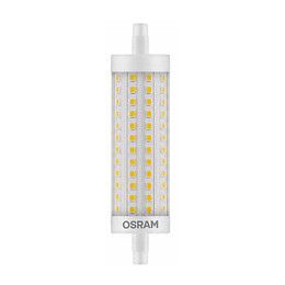 Ampoule LED Crayon 118mm 13W 100 R7S chaud