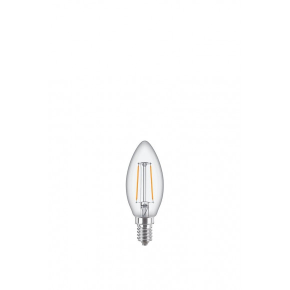 Ampoule LED Verre équivalent 40W Flamme E14 4000K Filament