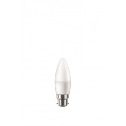 Ampoule LED équivalent 40W Flamme B22 2700K dépoli