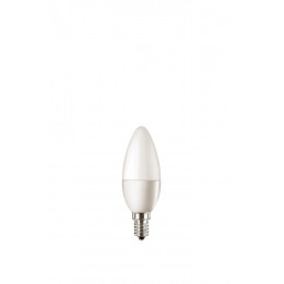 Ampoule LED équivalent 40W Flamme E14 2700K dépoli