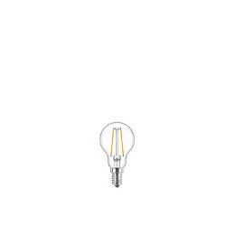 Ampoule LED Verre équivalent 25W Sphérique E14 2700K Filament
