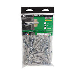 Sachet de 50 chevilles Frapex M 8x40mm