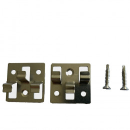 Sachet de 20 clips fixation pour lames de terrasses composites
