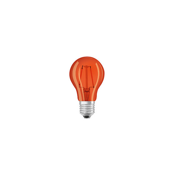 Ampoule LED Standard verre orange déco W 15 E27 chaud