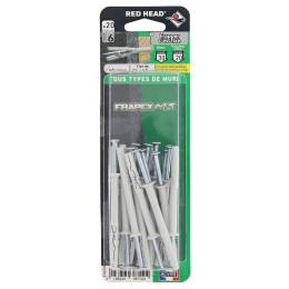 Blister de 20 chevilles Frapex M 6x70mm