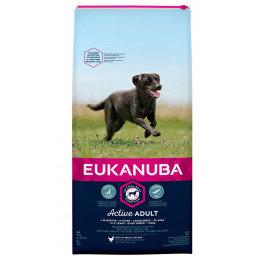 Croquettes pour chien adulte actifs grande race 15kg EUKANUBA