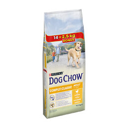 Croquettes chien Complet - Poulet - 14kg+2.5kg offert