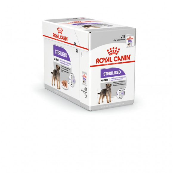 Aliment chien STERILISED MOUSSE CHIEN TOUTE TAILLE STERILISE