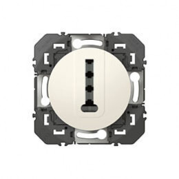 Prise téléphone en T dooxie finition blanc - sachet