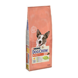 Croquettes chien adulte Active Dog Chow - Poulet - 14kg