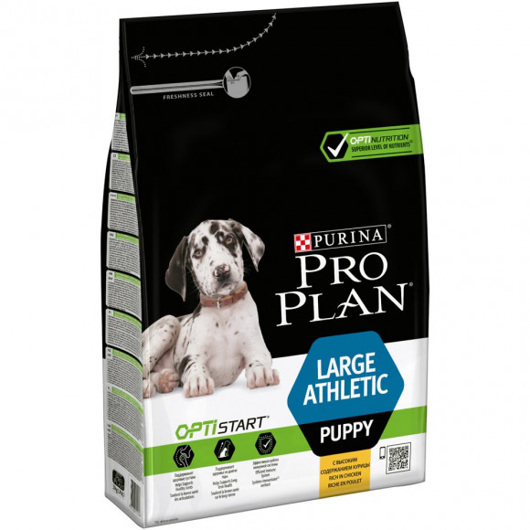 Croquettes chien Large Puppy Athletic - riche en Poulet - 3kg