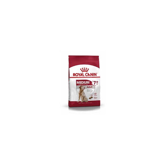 Croquettes chien SIZE HEALTH NUTRITION MEDIUM ADUL.AGE+7-4KG