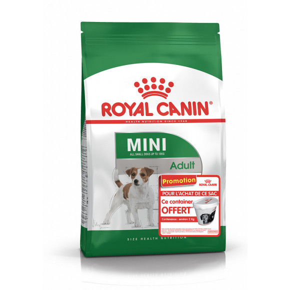 Croquettes chien mini adulte 2kg