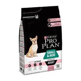 Croquettes chien Small et Mini adulte Sensitive Skin - Saumon - 3kg