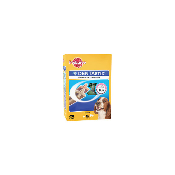 Bâtonnets à mâcher PEDIGREE Dentastix multipack moyen chien x28 720g