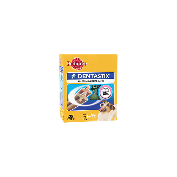 Friandises soin dentaire PEDIGREE DentaStix petit chien 28 sticks