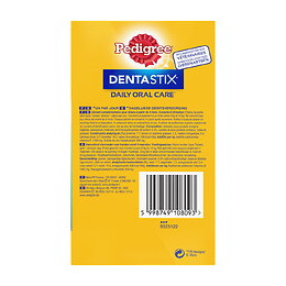 Friandises soin dentaire PEDIGREE DentaStix petit chien 28 sticks