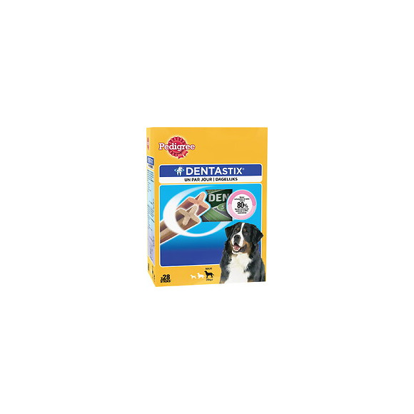 Friandises soin dentaire PEDIGREE DentaStix grand chien 28 sticks