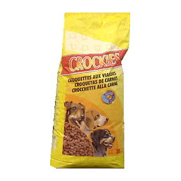 Croquettes pour chien, au boeuf - CROCKIES