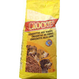 Croquettes pour chien, au boeuf - CROCKIES