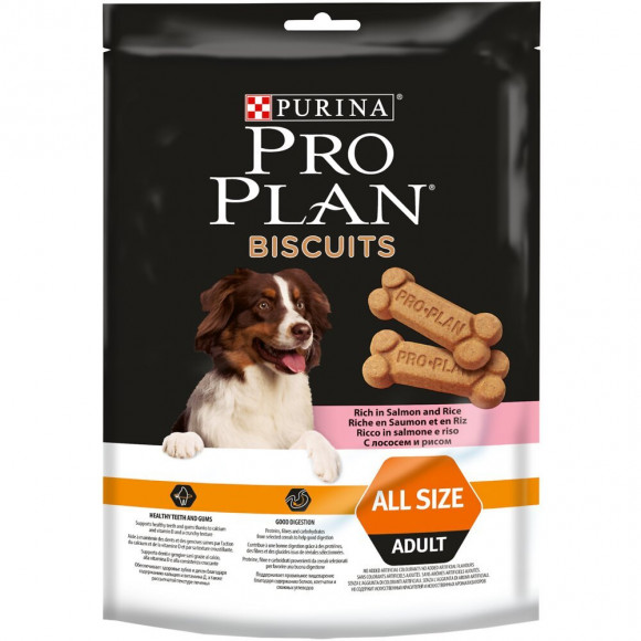 Biscuits chien - riche en Saumon - 400g