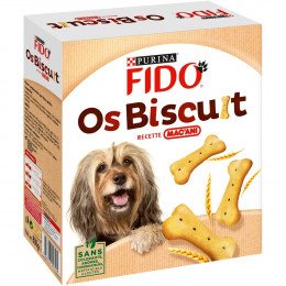 Friandises chien PURINA Fido Os Biscuits Recette Macani 800 g